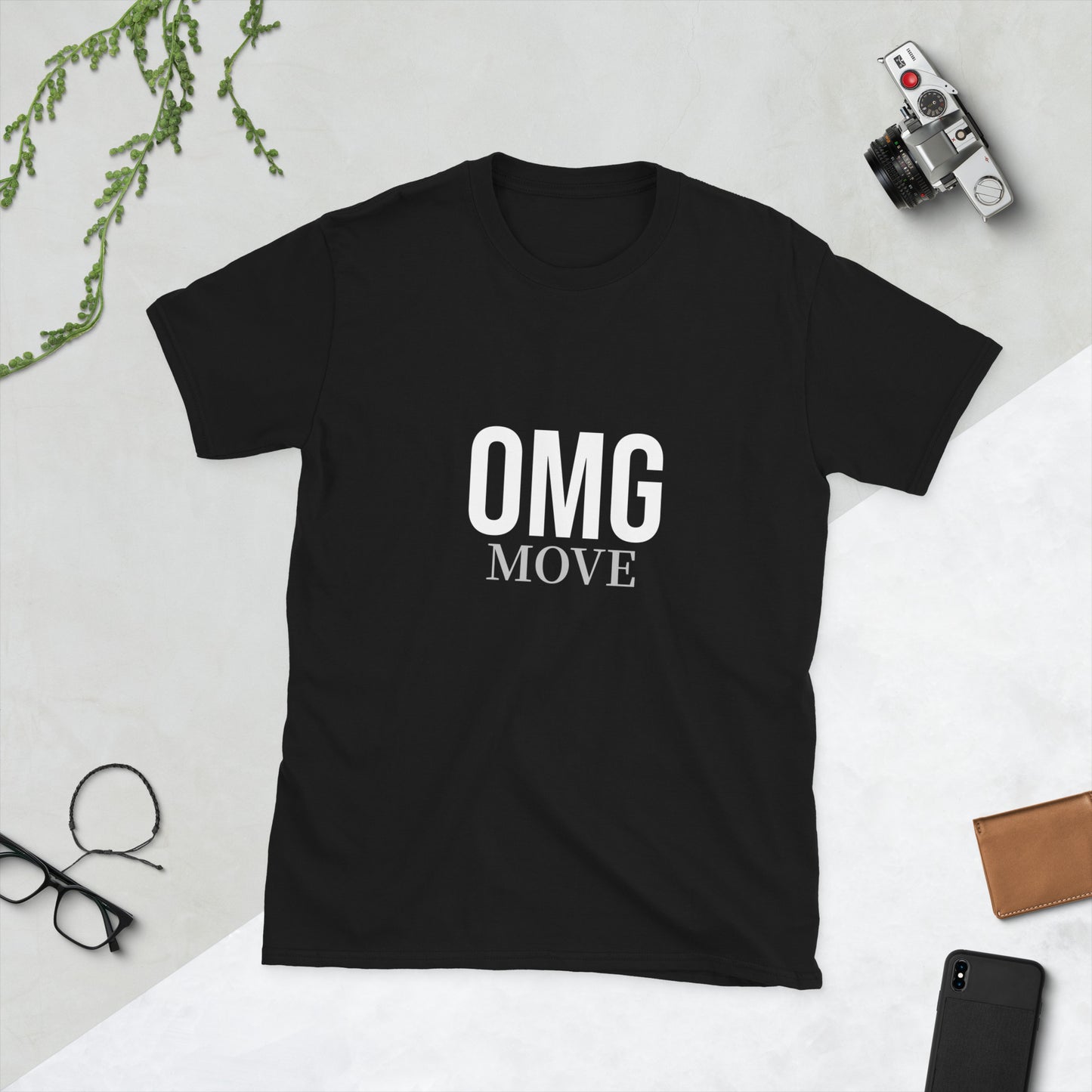 "OMG MOVE" Short-Sleeve Unisex T-Shirt