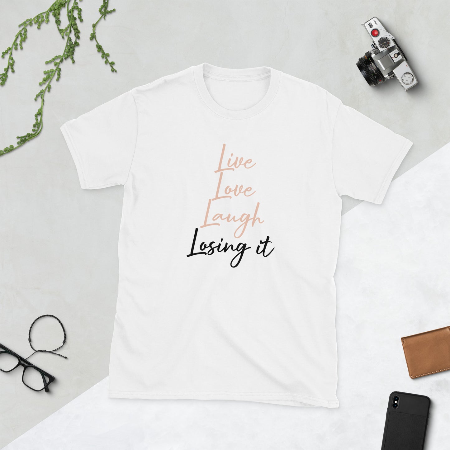 "LIVE LOVE LAUGH" Unisex T-Shirt